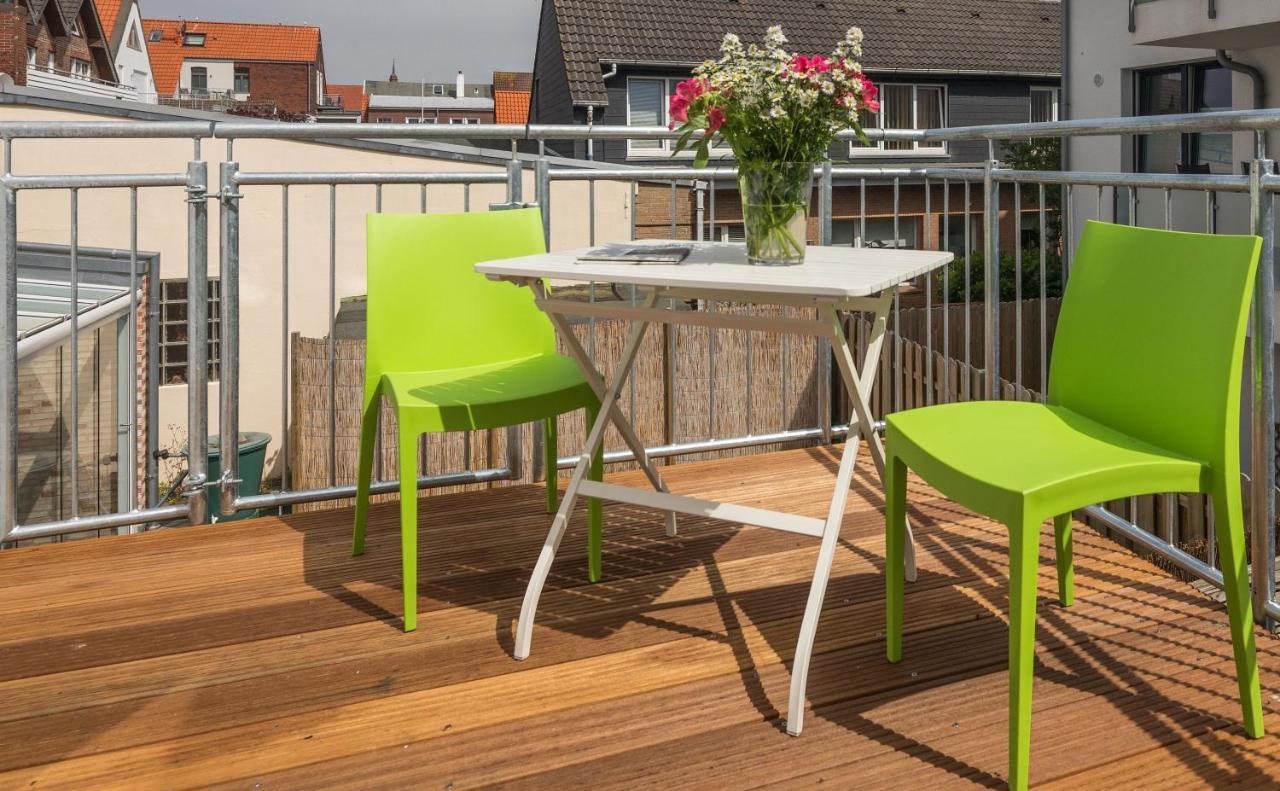 Strandloft Zwei Norderney Bagian luar foto